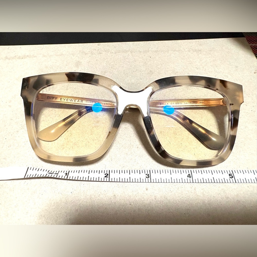 Diff Eyewear Tortoise Shell Square Glasses - image 7